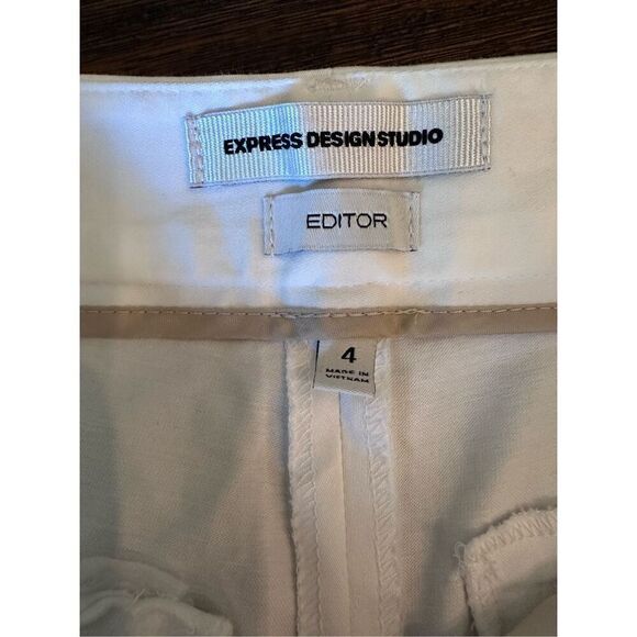 Express design studio Editor shorts in white - Picture 5 of 9